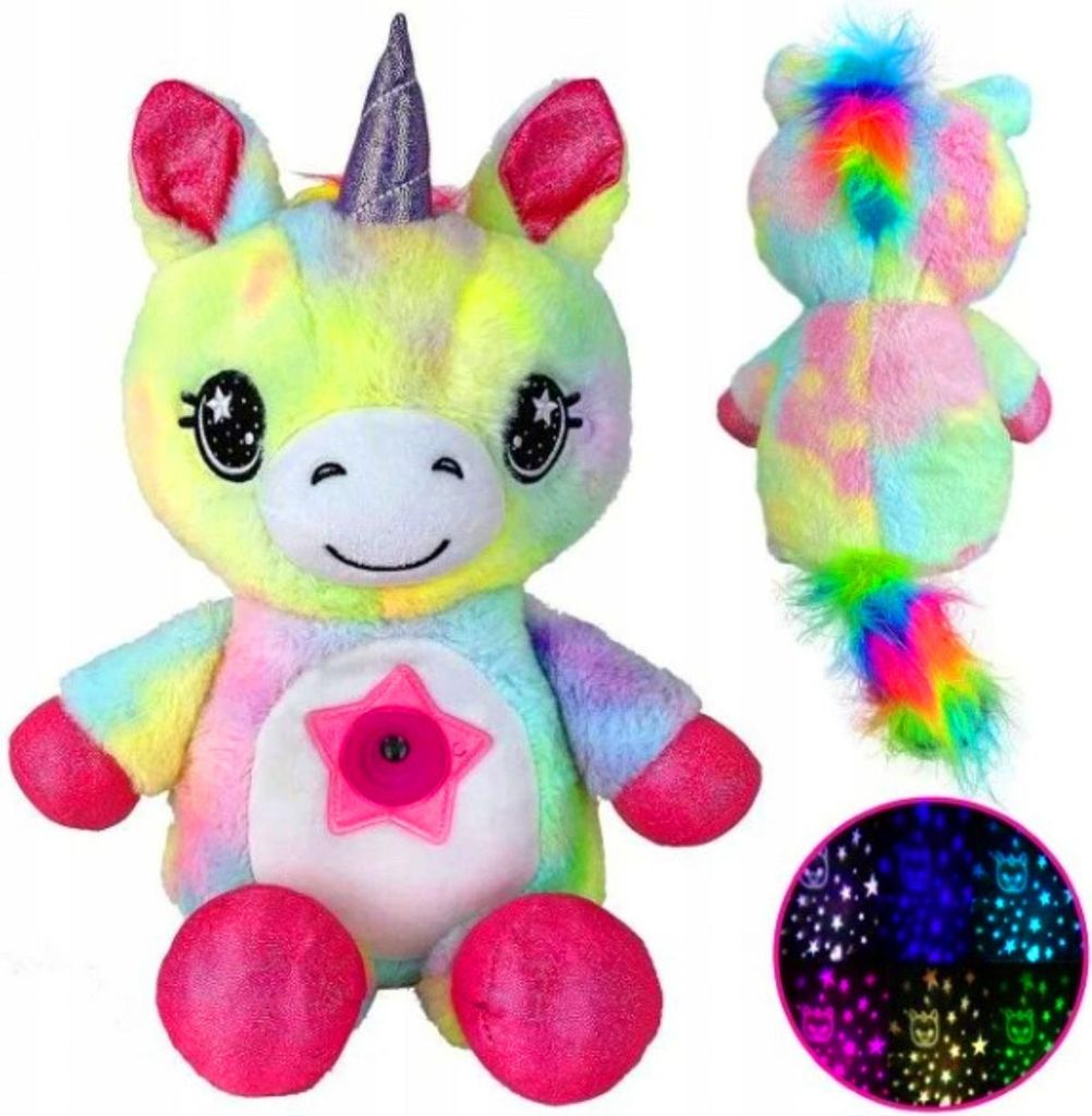 Proiettore Stellare e Peluche Unicorno Soffice Immagine del prodotto 