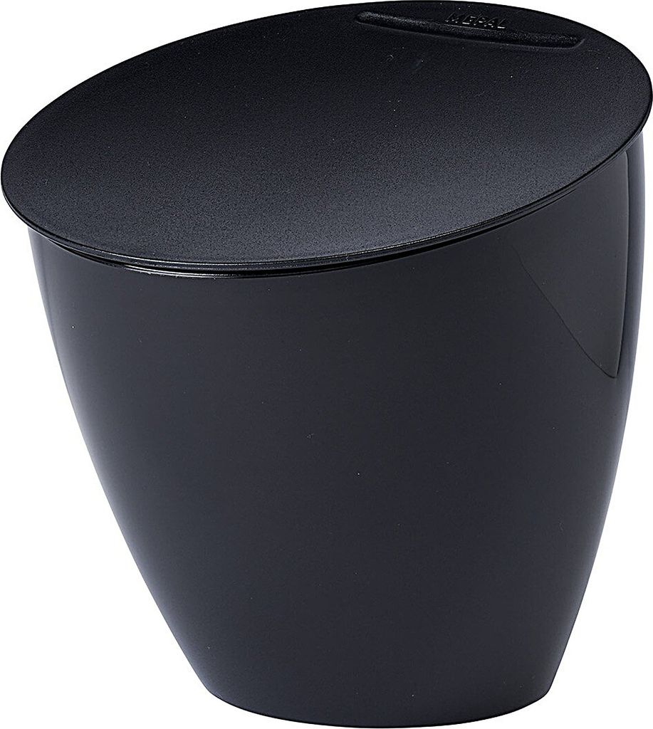 Mepalabfallbehälter calypso 2.2 l - nordic black 175 x 175 Zdjęcie produktu 