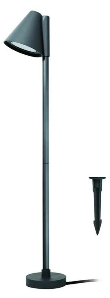 Luminaire extérieur étanche IP65 Gris Foncé 20W Max ACA avec Socle 60 cm