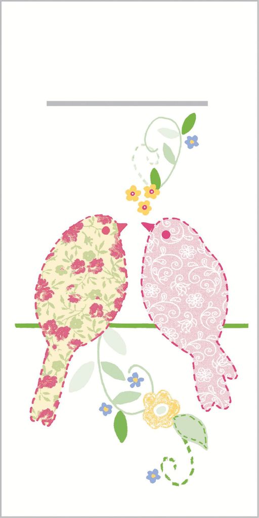 Airlaid Besteckservietten Janka, 40 x 40 cm, 75 Stück - Produktbild 