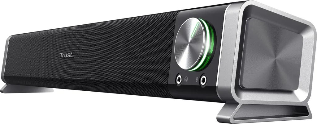 Soundbar PC Trust Asto 21046: Speaker Compatto USB con Jack Frontali - 14