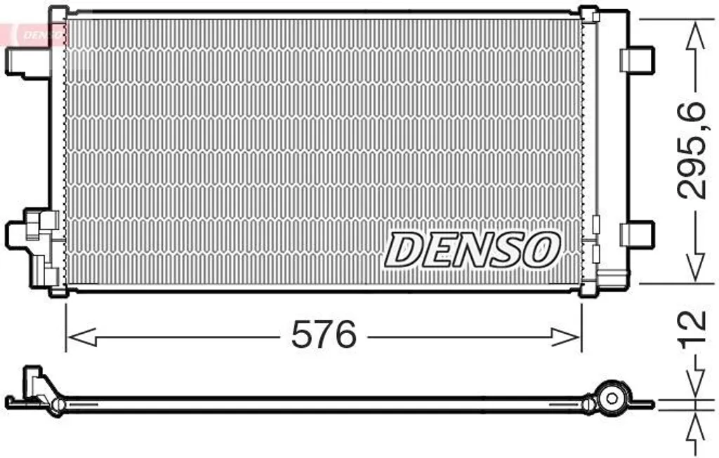 Solution fuite clim : Condenseur DENSO DCN32069 pour Polo et Ibiza KJ