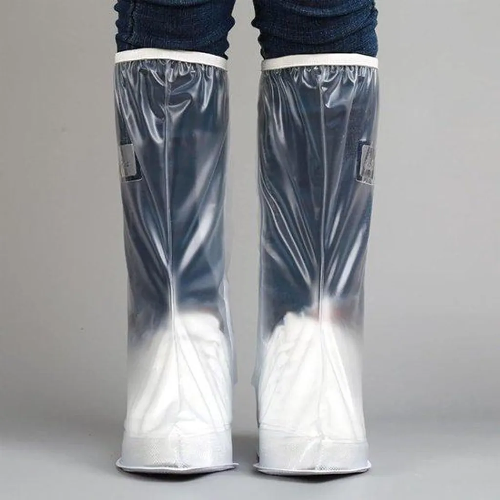 Combinaison de pluie vélo antidérapante et ajustable - Taille M Gris