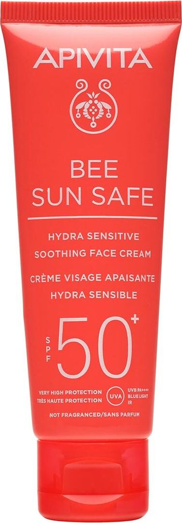Apivita Bee Sun Safe Hydra Sensitive Soothing Face Cream SPF 50+ 50ml