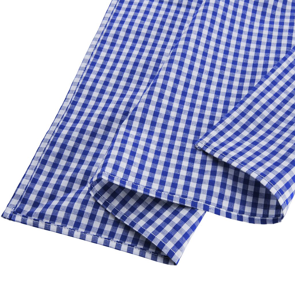 Trachtentuch kariert - blau/weiß Produktbild 3
