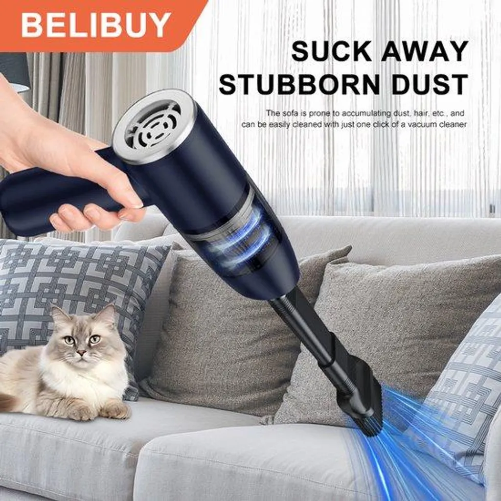 Petit aspirateur sans fil puissant et compact série V-Pro noir mat
