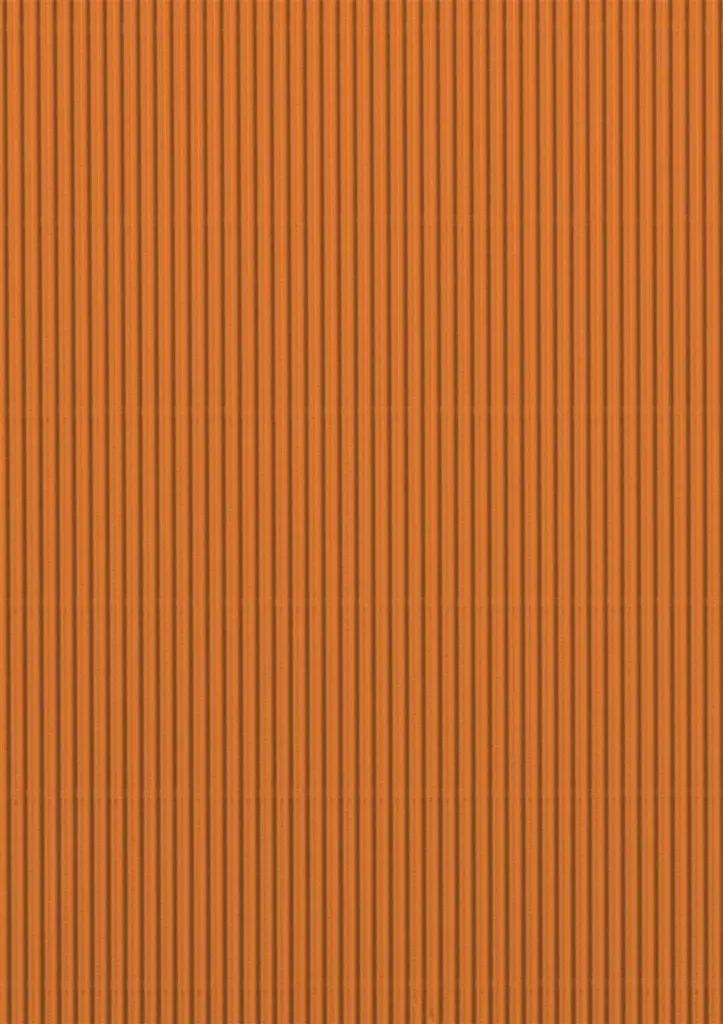 10 Fogli Heyda 204713240 Wellpappe Arancio 50x70 - Lavoretti Sicuri