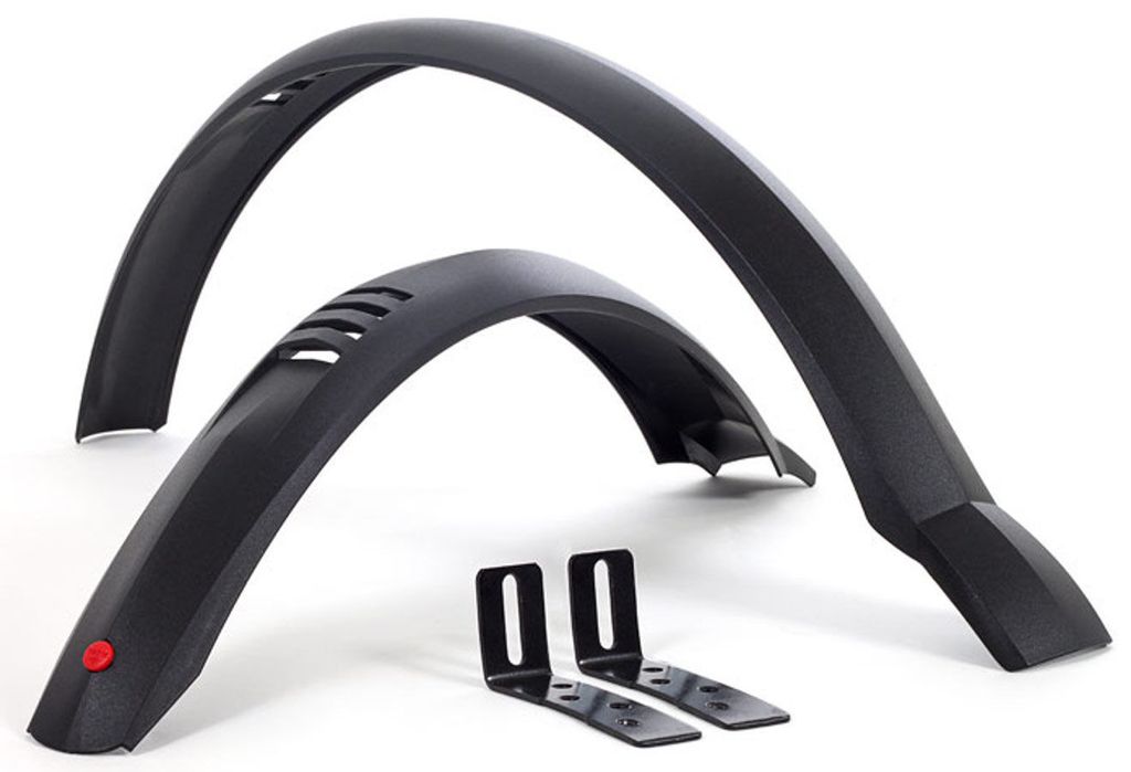 schutzblechset Taipan MTB 20 Zoll 50 mm schwarz