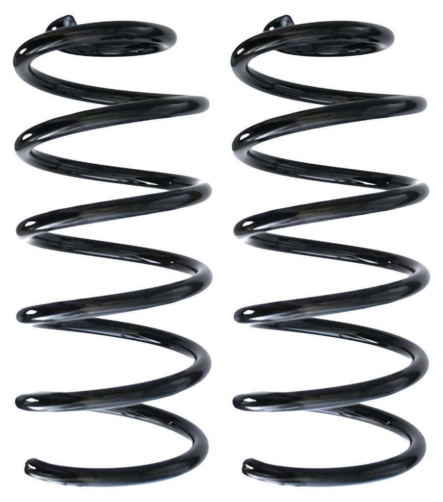 Fahrwerksfedern-Set Hinterachse Schraubenfeder Ø120mm SPIDAN für u.a. OPEL CORSA