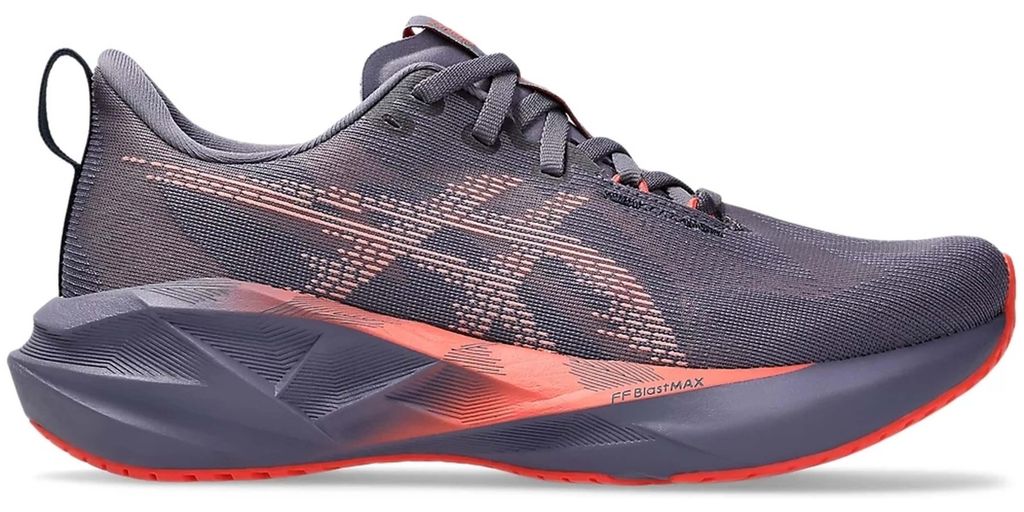 ASICS Novablast 5 W - Greyish Purple/Coral - Damen -  40.5 Produktbild 