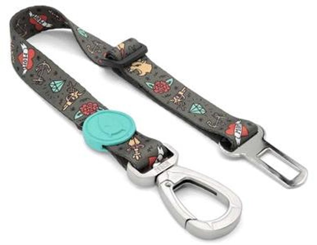 Morso Hund Auto Sicherheitsgurt Recycelte Tinte Tank Grün