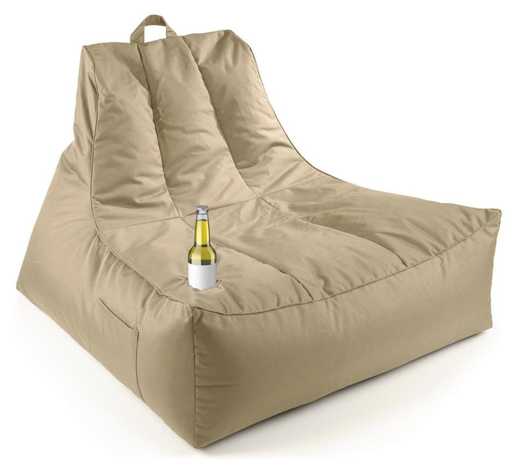 Lumaland Sedací vak Lounge In-& Outdoor 380 l béžový Obrázek produktu 