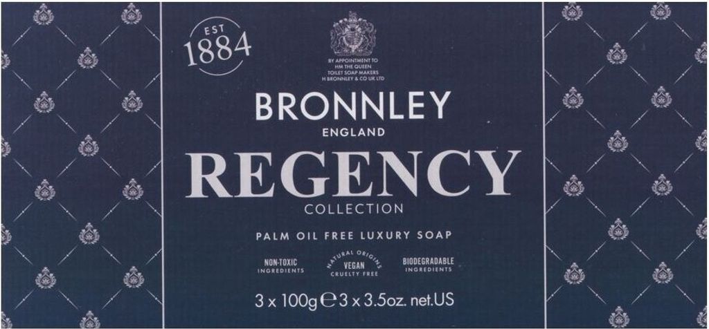 Bronnley Gästeseifen Regency Collection 3 x 100g