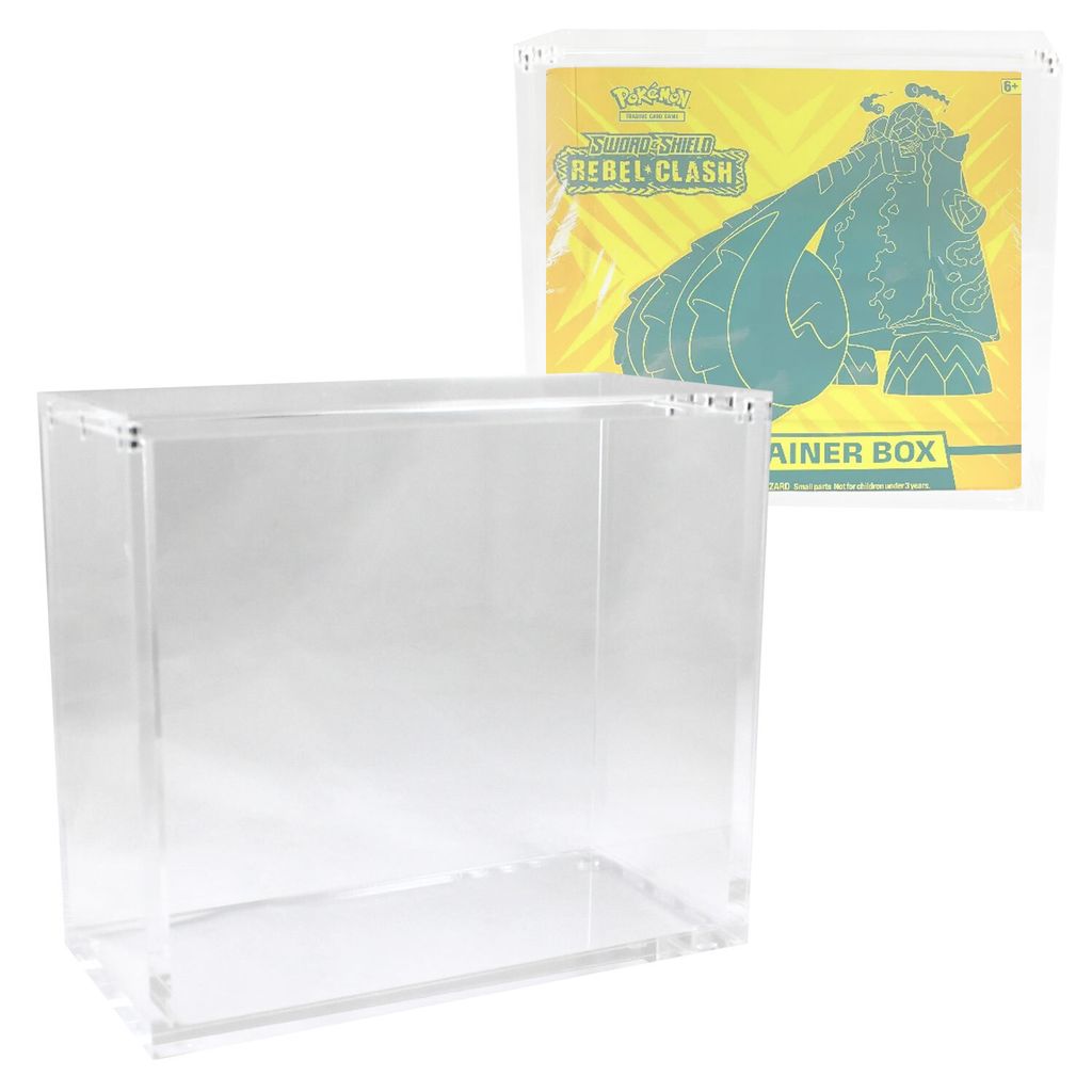 Morax Acryl Case für Pokémon Elite Trainer Box Magnetisch Transparent MS-19254