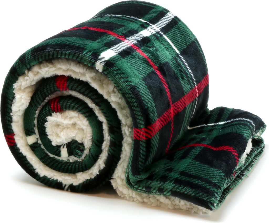 Unique Living |  Larsson Plaid 150x200cm schwarz Produktbild 
