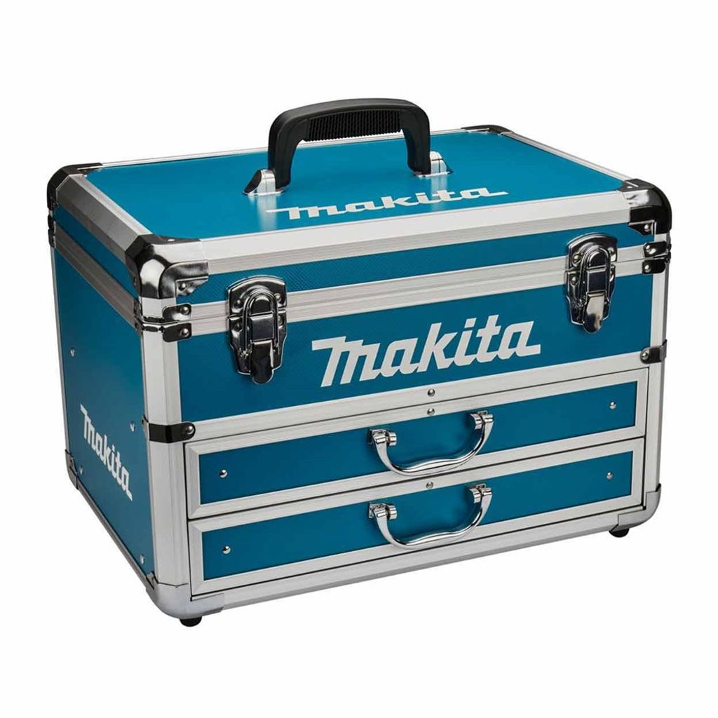 Makita Kufrík hliníkový prázdny modrý Obrázok produktu 