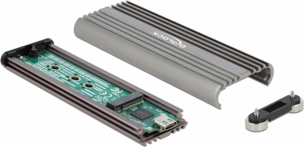 Externes M.2 NVMe PCIe SSD Gehäuse USB 20 Gbps Type-C