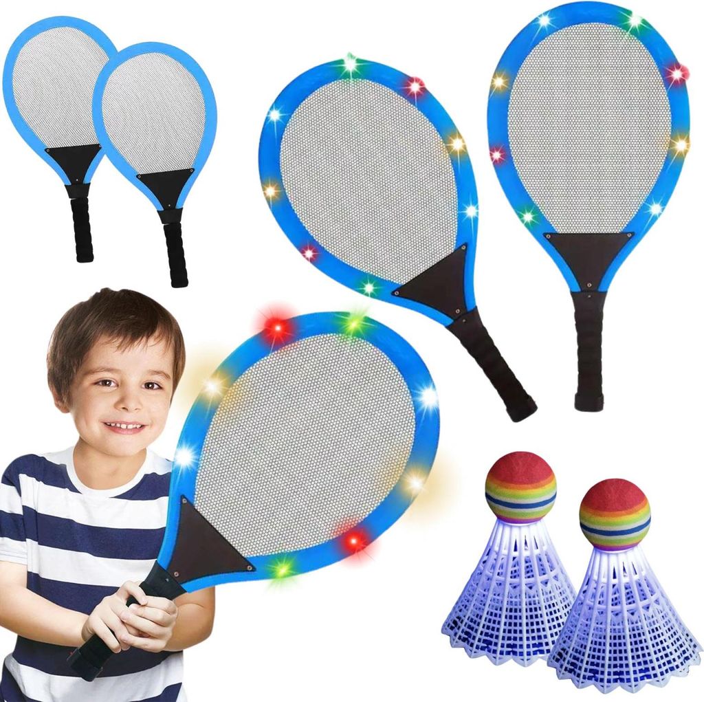 Racchetta Led incandescente Badminton Set Led Shuttlecocks Immagine del prodotto 