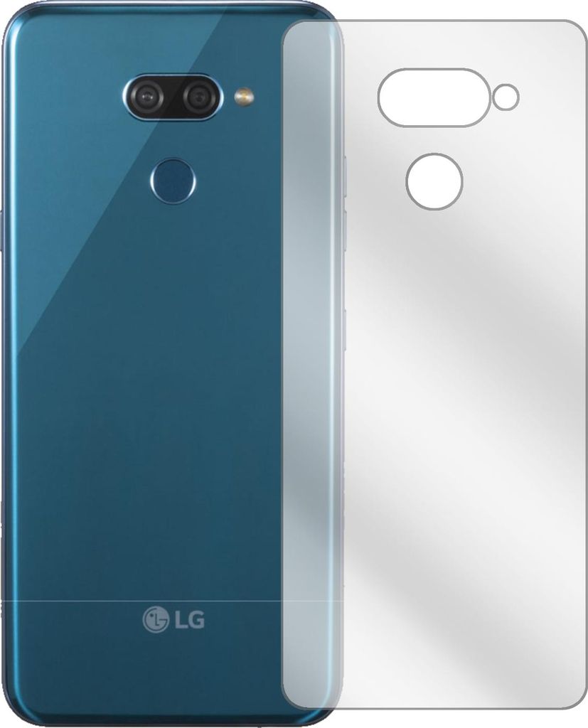 5x Schutzfolie für LG K50 Rückseite klar Displayschutzfolie Folie Display Schutz dipos
