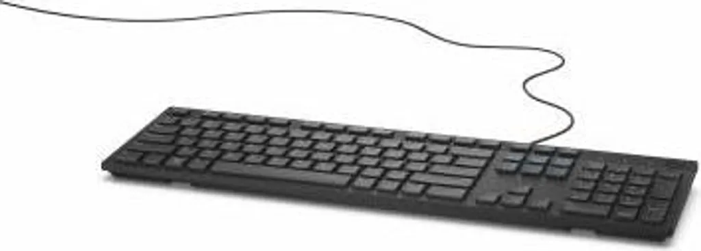 Clavier DELL KB216 Noir QWERTY Norvège : Saisie Fluide et Remplacement Fiable