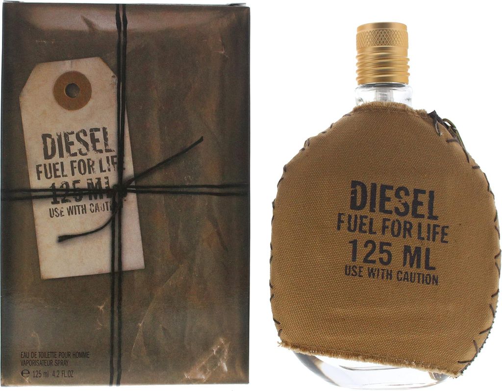 Diesel Fuel For Life Uomo Eau De Toilette Spray 125ml Immagine del prodotto 