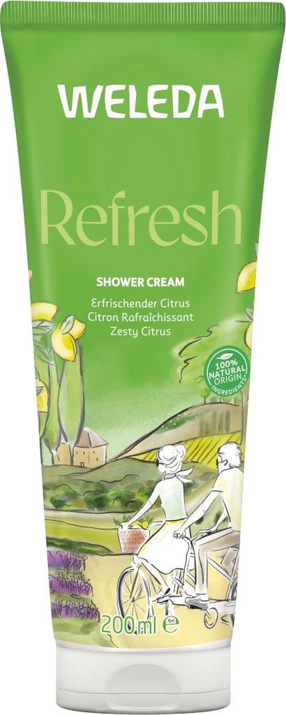Weleda Refresh Citrus Prysznic odświeżający 200 ml Zdjęcie produktu 