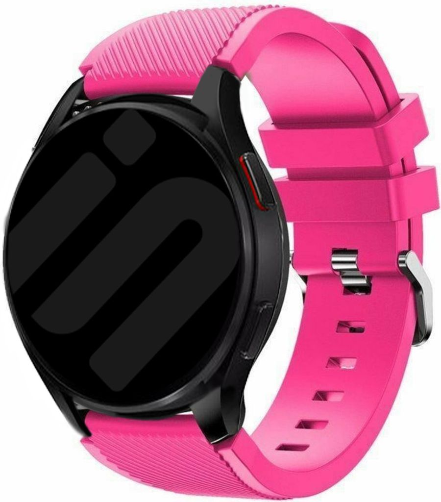 Strap-it Samsung Galaxy Watch 6 Classic 43mm Silikon Armband (Pink)
