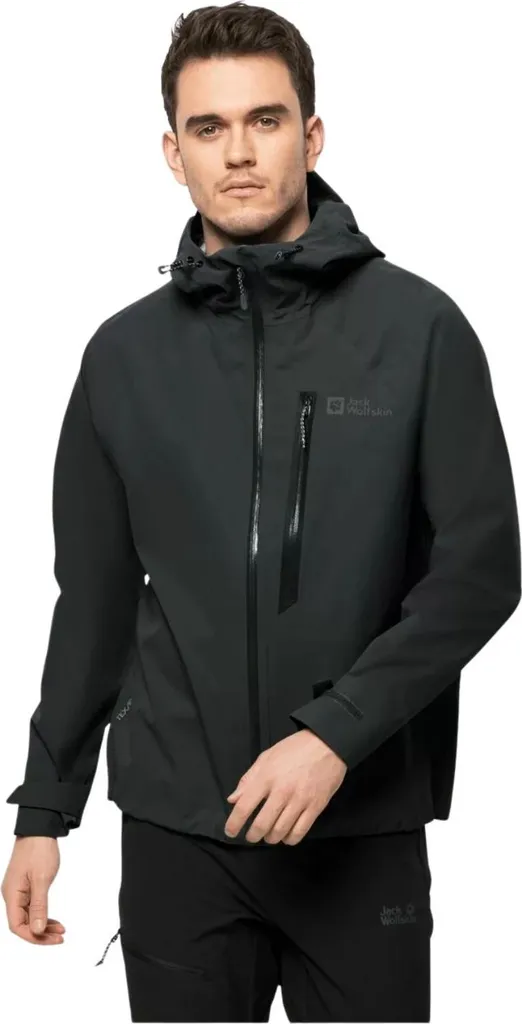 Veste Pluie Homme Jack Wolfskin Tapeless XL Verte Randonnée Trekking