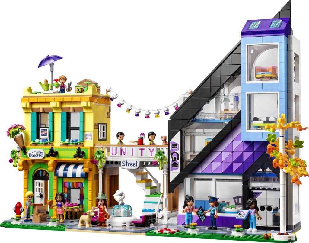 LEGO Friends Negozio Di Design E Fioraio Del Centro 41732 Immagine del prodotto 