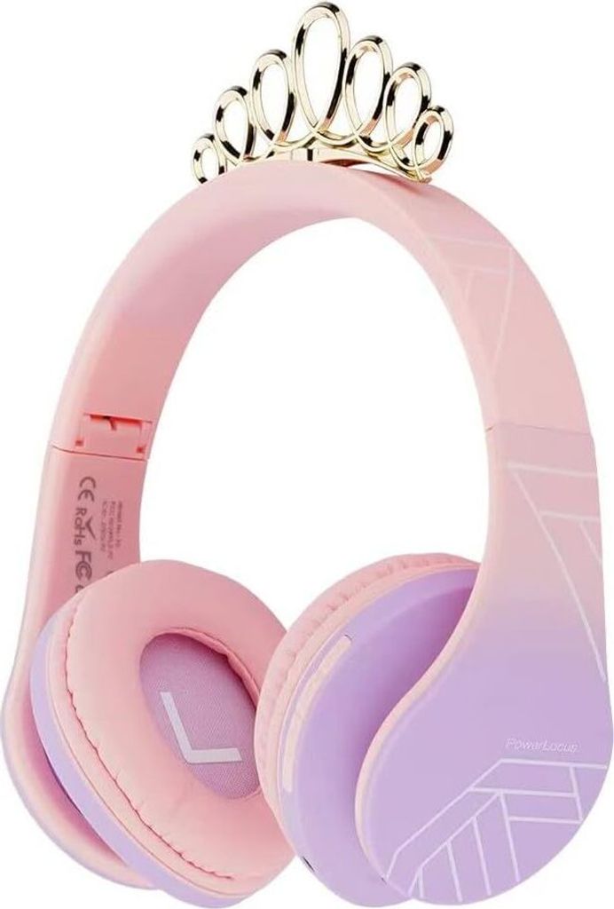 KinderKopfhörer Bluetooth mit 85dB Lautstärkebegrenzung, Faltbar mit Tragetasche, Kopfhörer Over Ear Kabellose und Kabel mit Mikrofon, Micro-SD-...