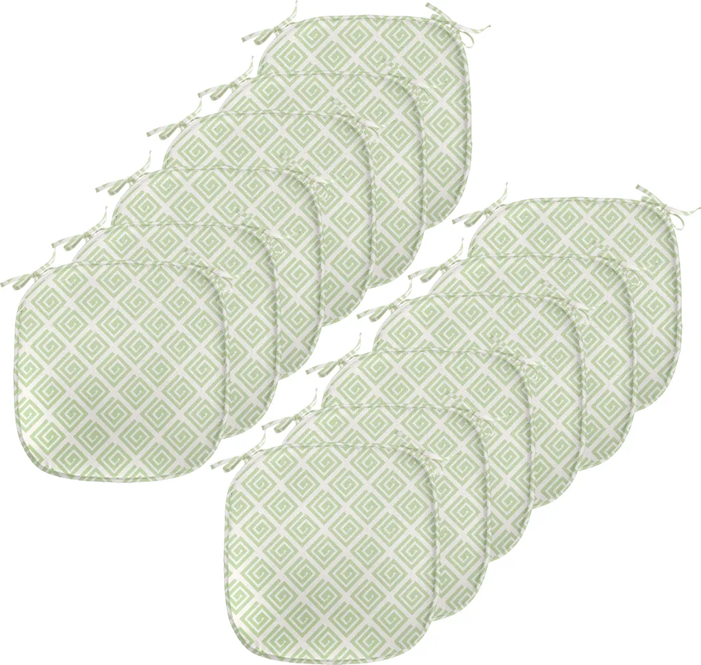 Cuscini Sedie Esterno Impermeabili 40x40 Set 12 ABAKUHAUS Retro