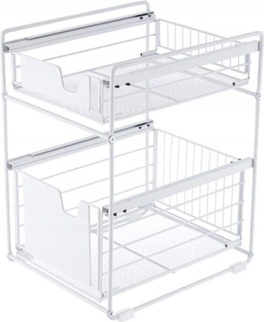 Organizer Pod Zlew Kuchnia Łazienka Składany 28Cm Biały Zdjęcie produktu 
