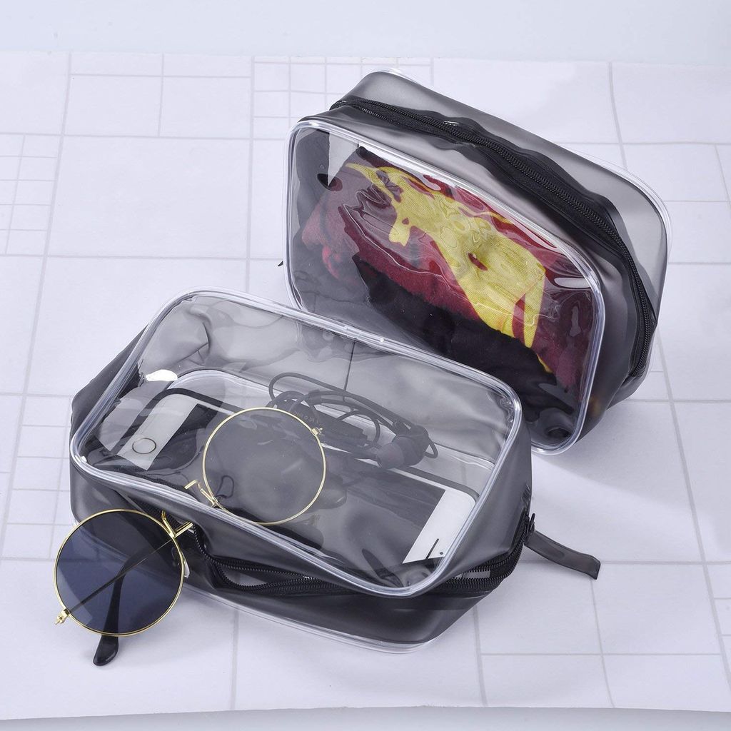 Kulturbeutel, Transparent Stück Durchsichtige Flugzeug