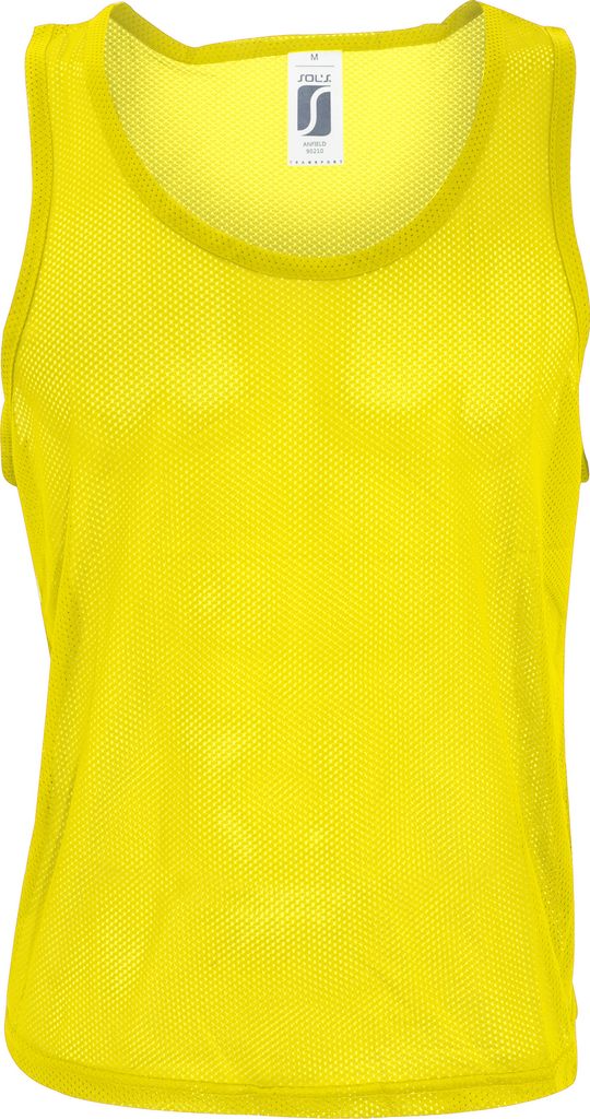 SOLS Herren Anfield Sport-Überzieh-Weste / Trainingsweste PC474 (Xlarge) (Zitrone)