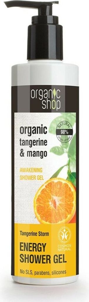 Organic Shop Tangerine Energy Gel De Baño Awakening 200ml