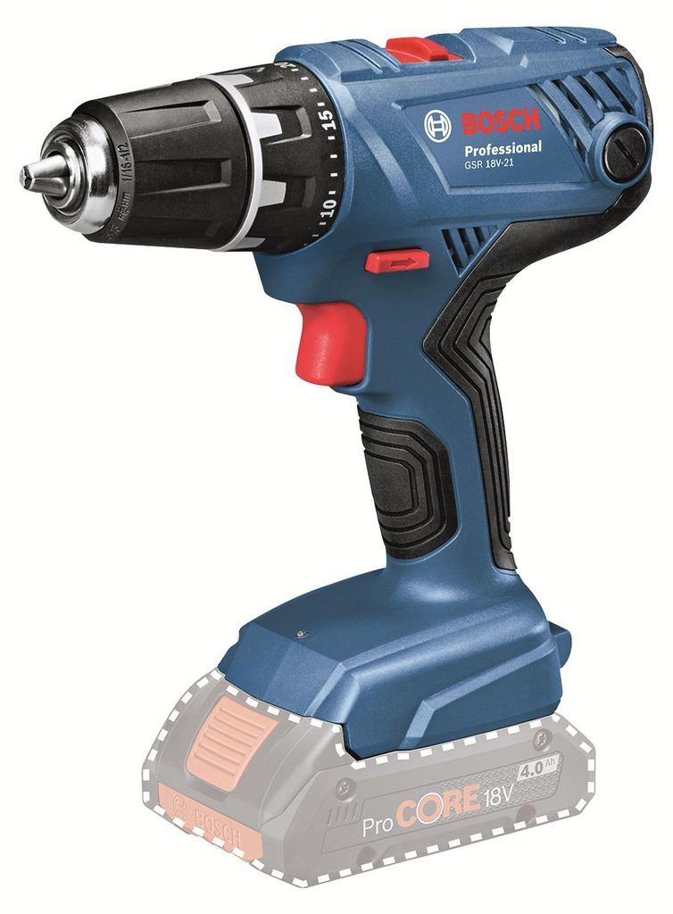 Bosch Akku-Bohrschrauber GSR 18V-21, Solo Version