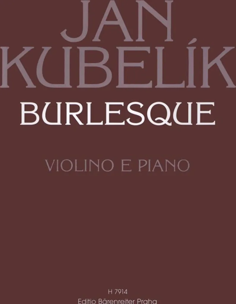 Partition Burlesque Violon Piano - Lecture Claire pour vos Concerts