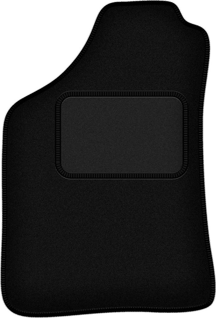 Fahrermatte schwarz für: Mitsubishi L200 Triton Pickup (2001-2006)