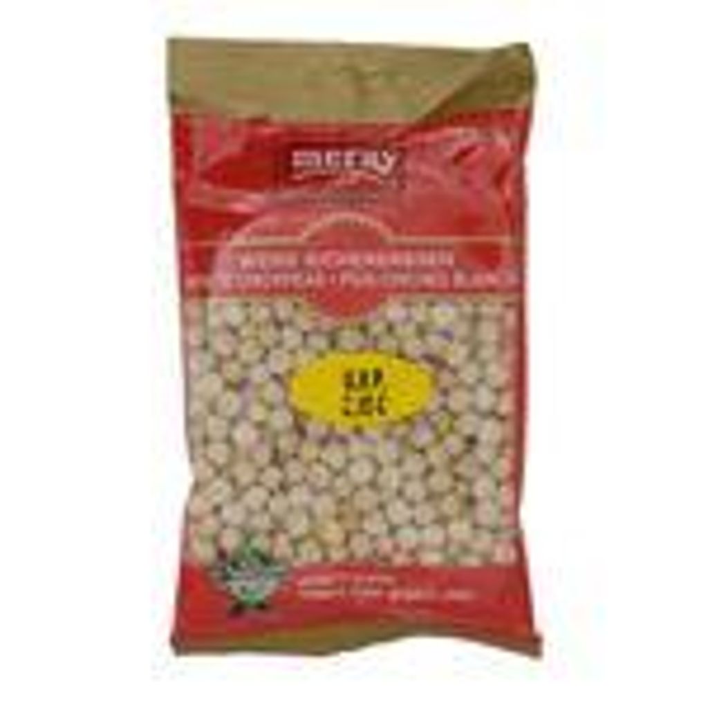 Meray Weiße Kichererbsen – 250 g Beutel – Geröstet & Gesalzen für Knuspergenuss