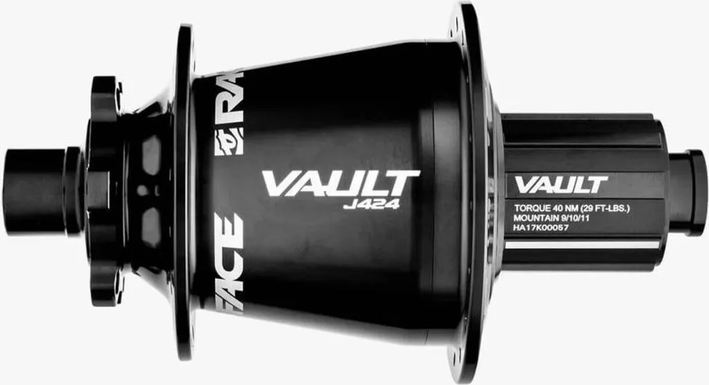 Moyeu arrière 142x12 Race Face Vault 32 trous noir à engagement rapide