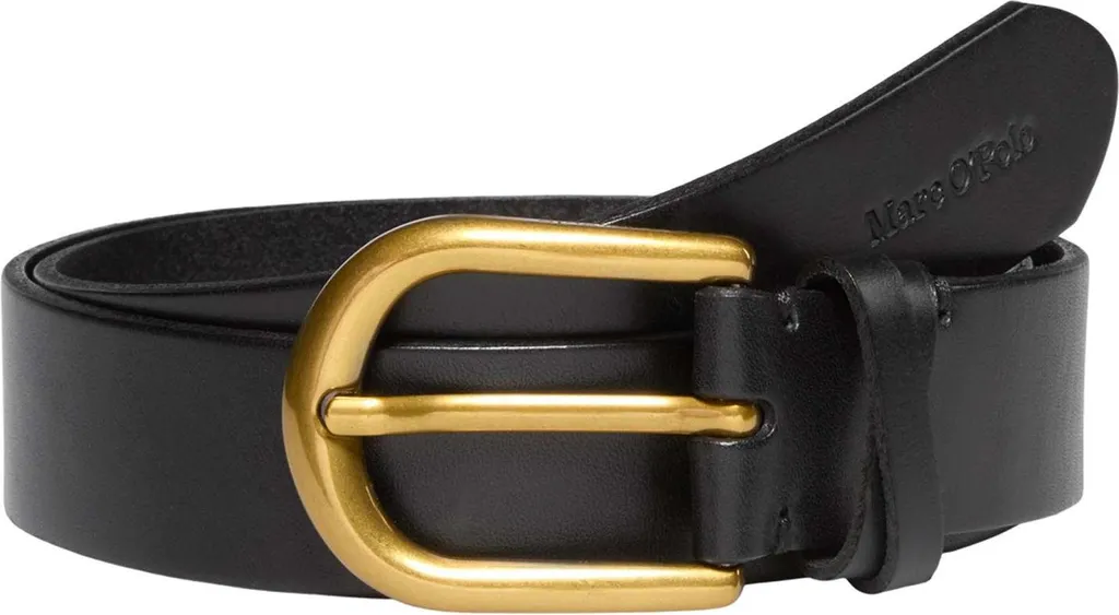 Marc O'Polo Pelle cintura Dagmar Belt W75 Black nero