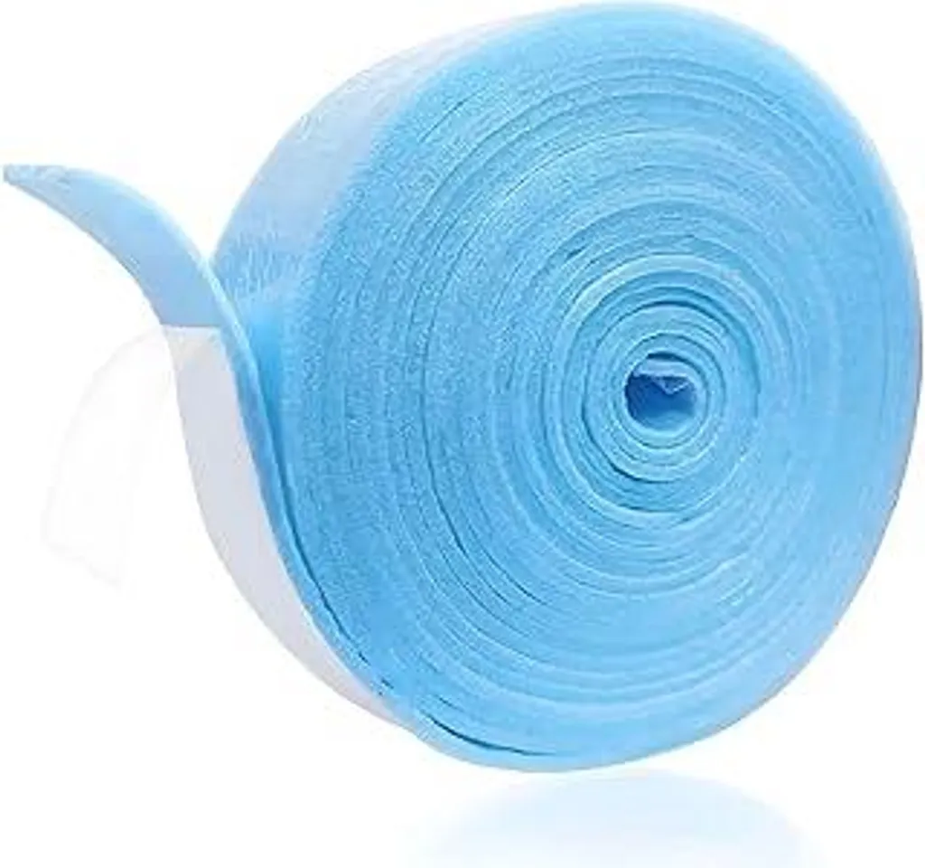 Super Offerta: Striscia Isolante Bordi 10m - Nastro Adesivo Massetto Blu