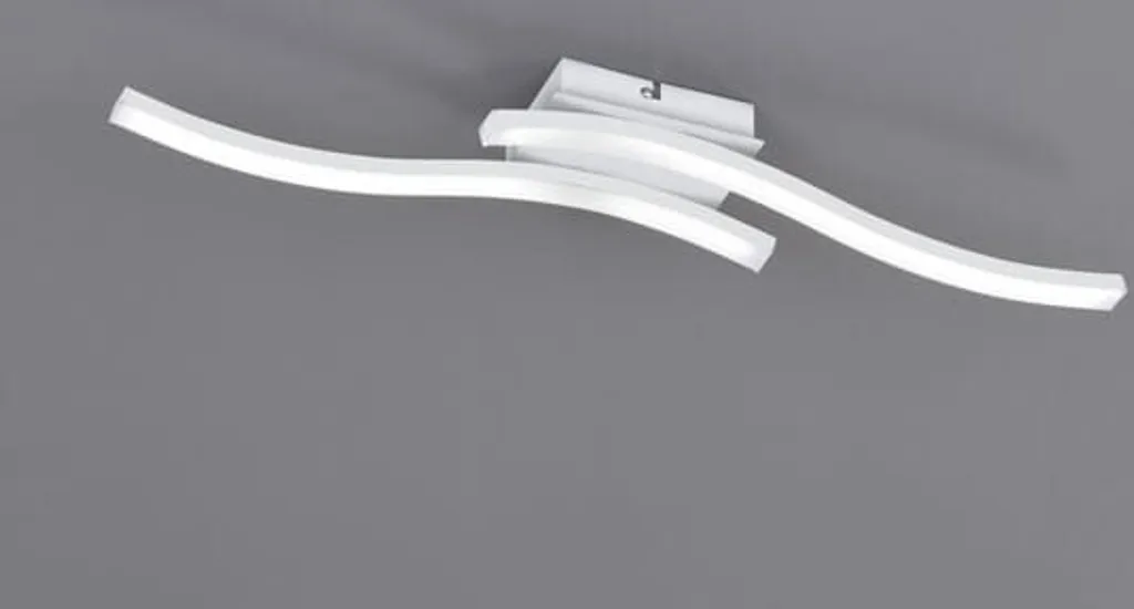 Plafoniera LED 10W Route Bianco Opaco R62472131 - Facile Montaggio