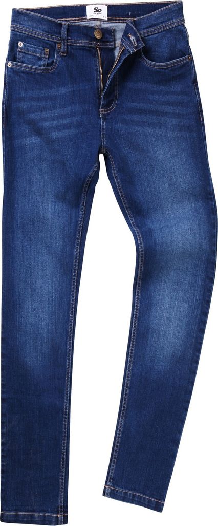 AWDis So Denim Herren Max Slim Fit Jeans PC2635 (W34/L) (Dark Wash)