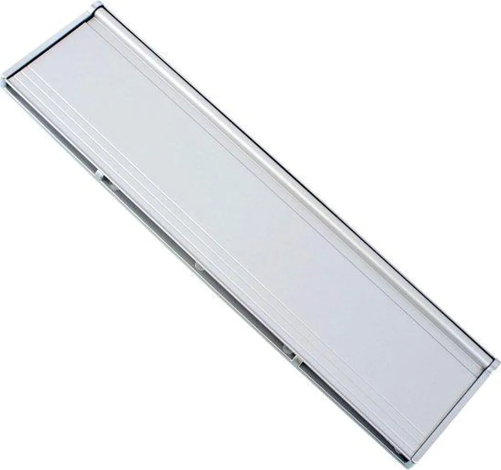 Enveloppe en aluminium à rabat 293x77 mm Borstel - Couvercle de boîte