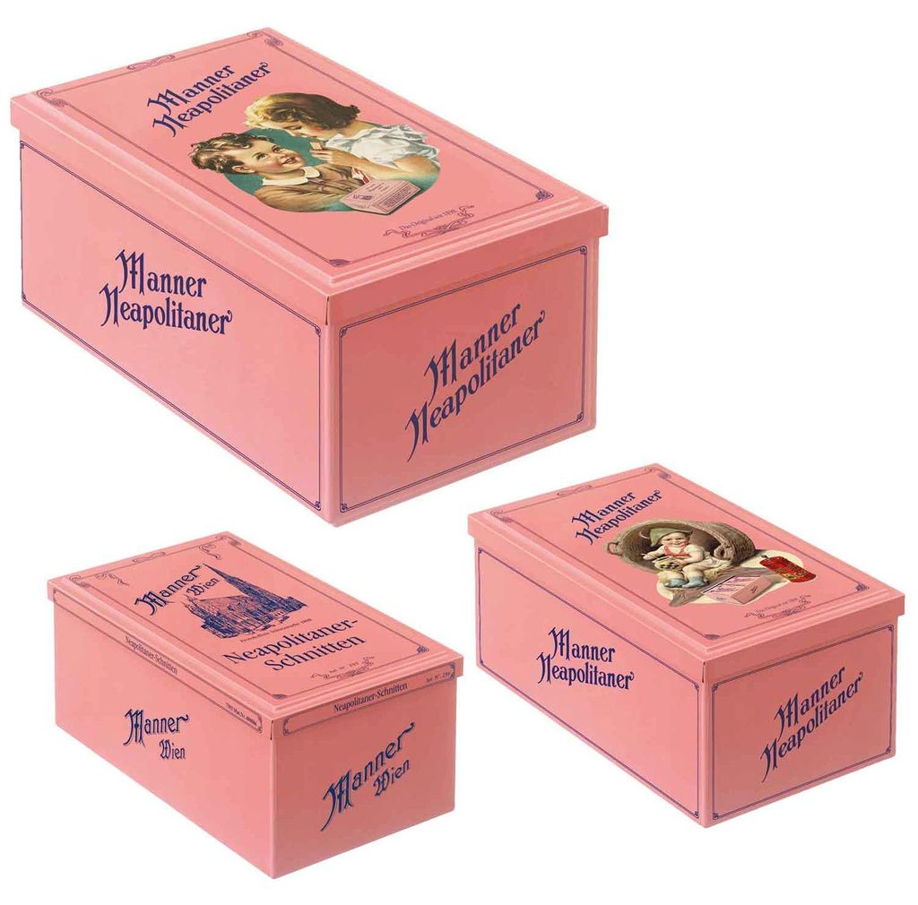Manner Original Neapolitaner Nostalgiedose 600g Produktbild 