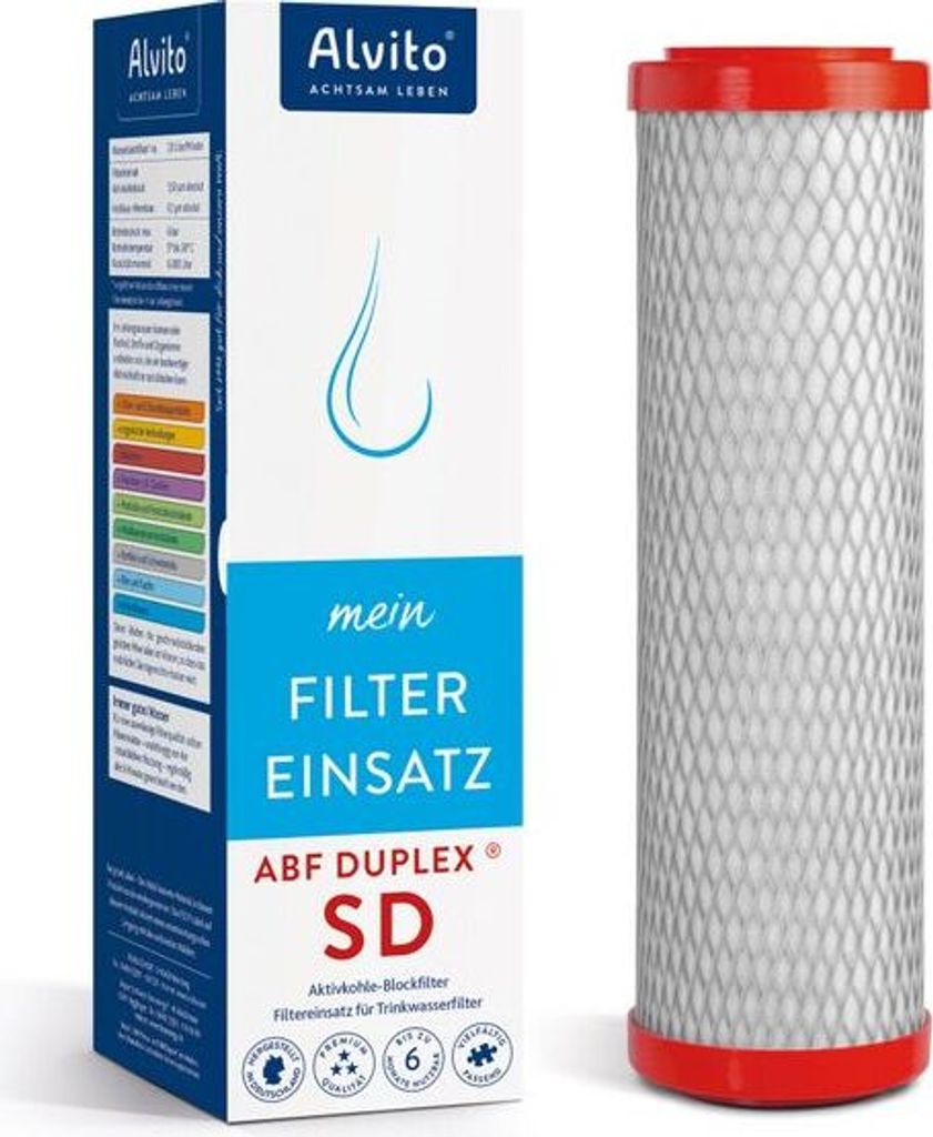 Alvito Wasserfilter ABF Duplex SD - Aktivkohle und Membran Produktbild 