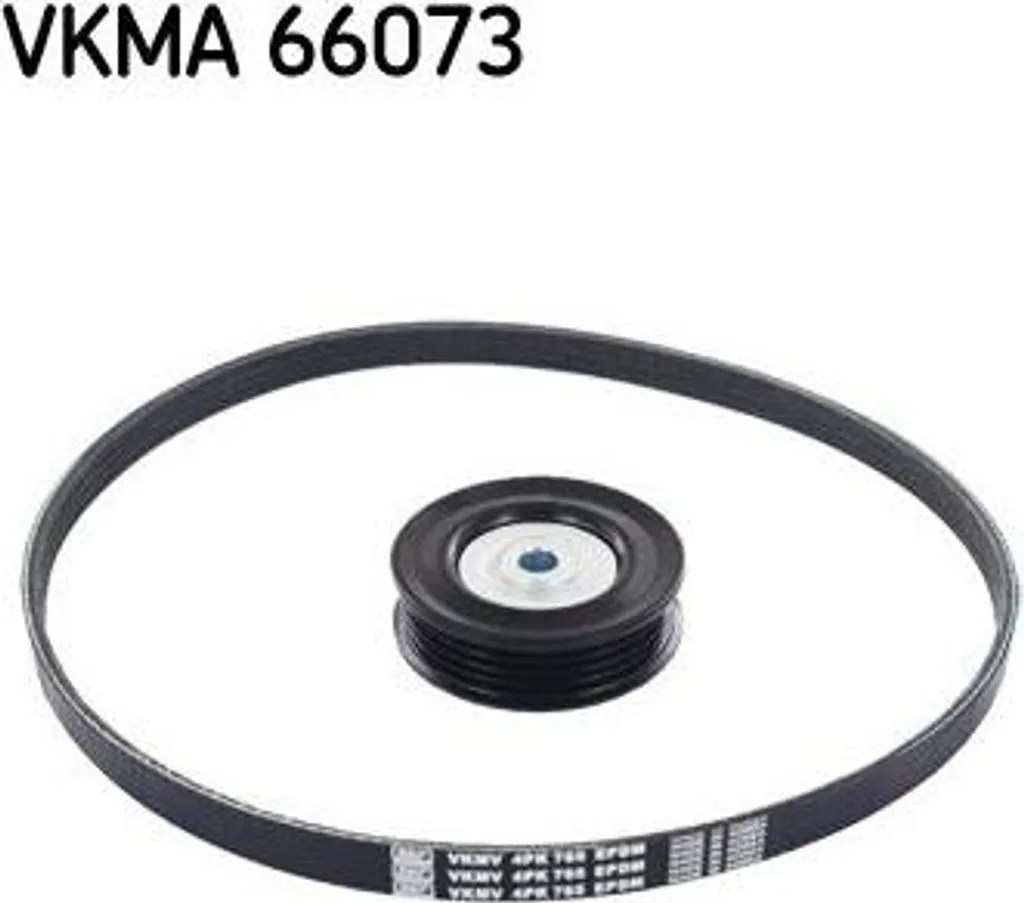 SKF VKMA 66073 Kit Courroie Trapézoïdale OE 1195041B00 pour Agila B