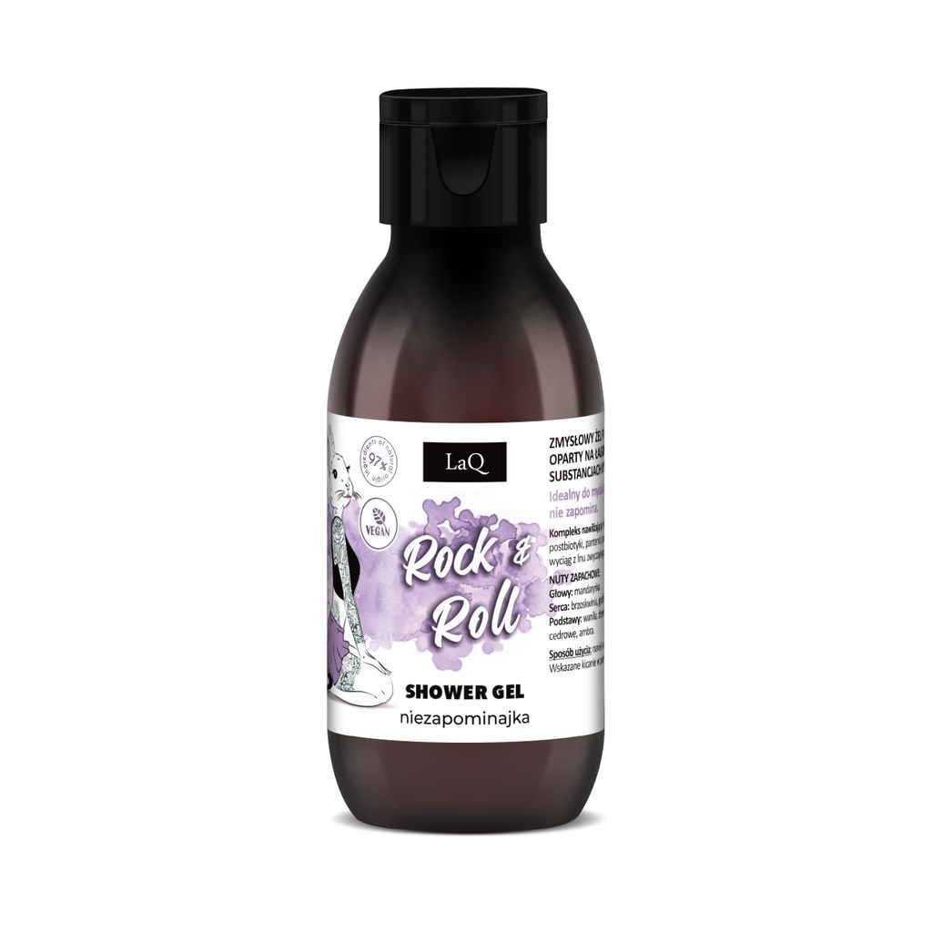 Mini VERGISSMEINNICHT: ROCK & ROLL Duschgel 100ml
