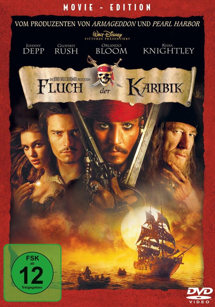 DVD Fluch der Karibik - Movie Single Edition